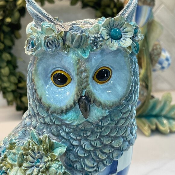 Royal Autumn Owl Figurine -NEW - Picture 4 of 15